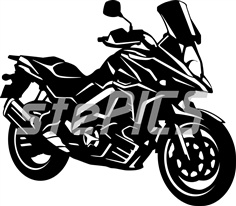 Nálepka moto SUZUKI