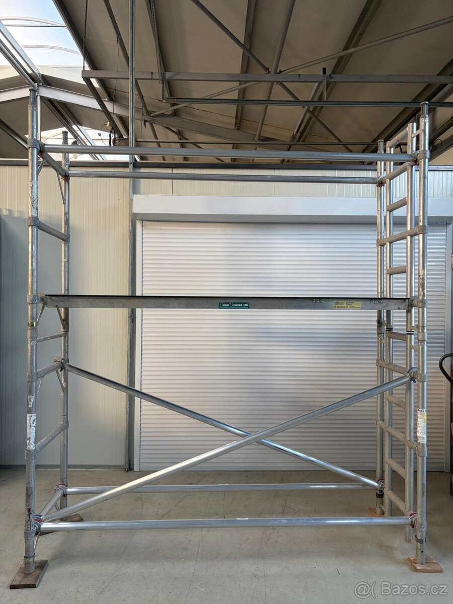 Hliníkové lešení Eurotower - pracovní výška 3.68m