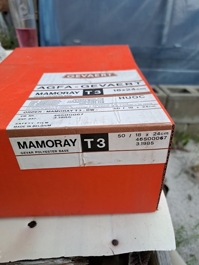 AGFA GEVAERT MAMORAY T3 DW 18X24