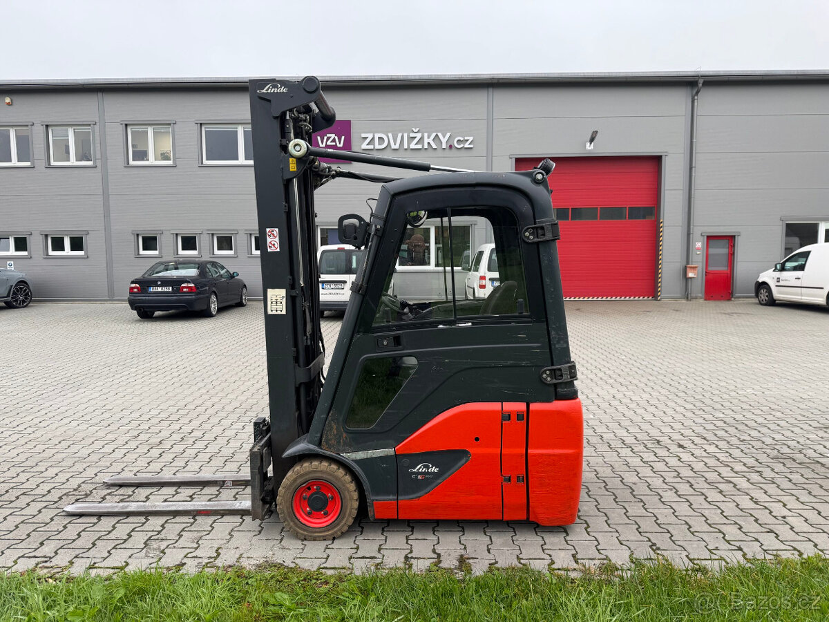 Elektrický VZV Linde E16 triplex