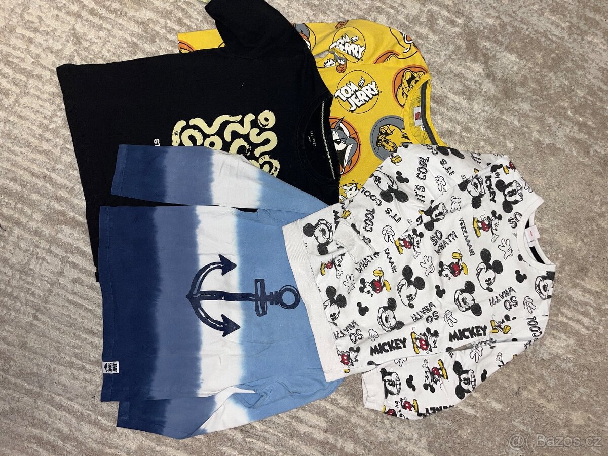 Dětské trika vel.134 nove