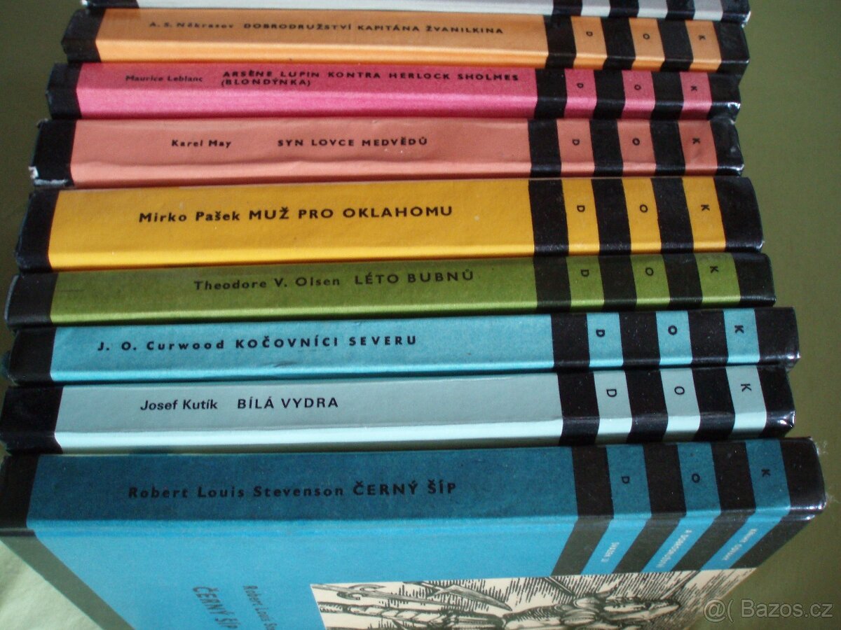 staré dobrodružné knihy Edice KOD