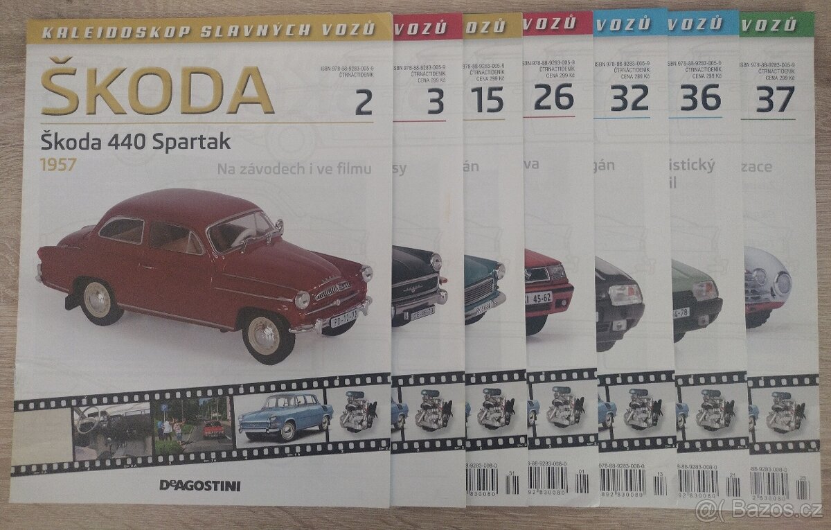 časopisy ke sběratelským modelům