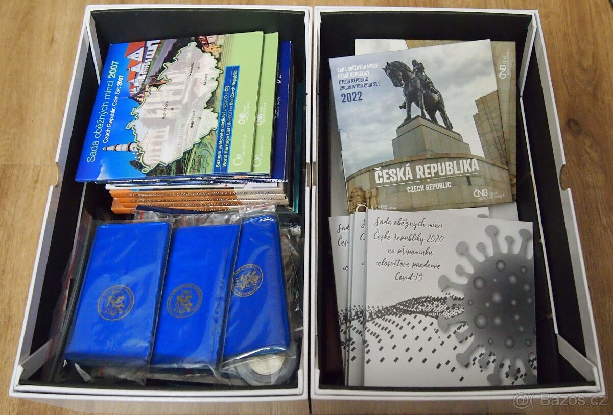 sady mincí ČR