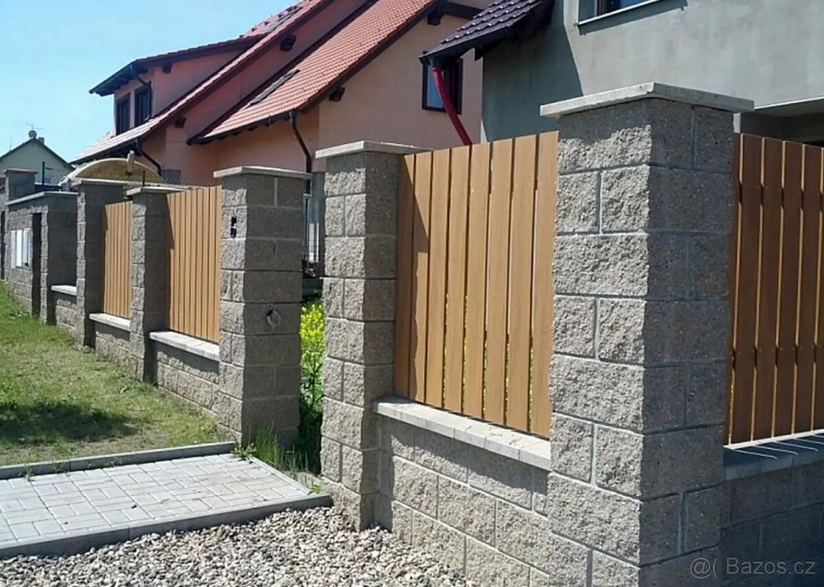 WPC plotovky plotová prkna + WPC schodovky, terasová prkna