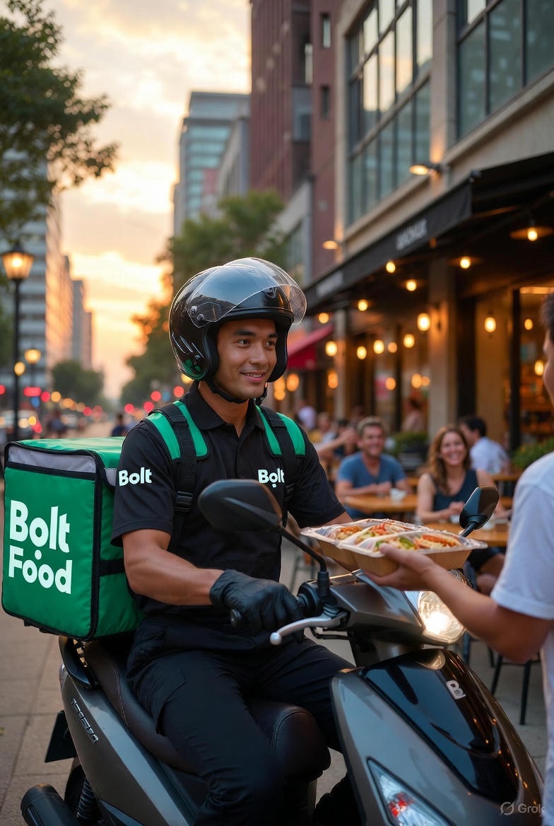 BOLT FOOD KURÝR- PRAHA TOP ZÁROBKY