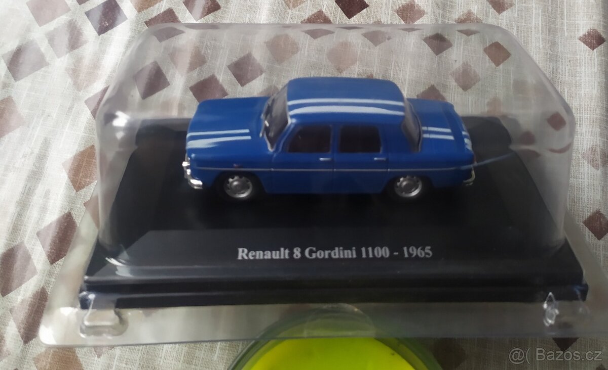 Renault 8 Gordini 1:43. Škoda 110LS 1:24