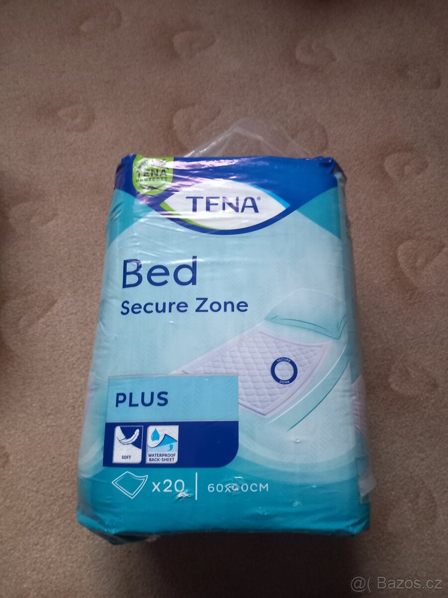 TENA Bed Plus Secure Zone 60x90 cm 20ks