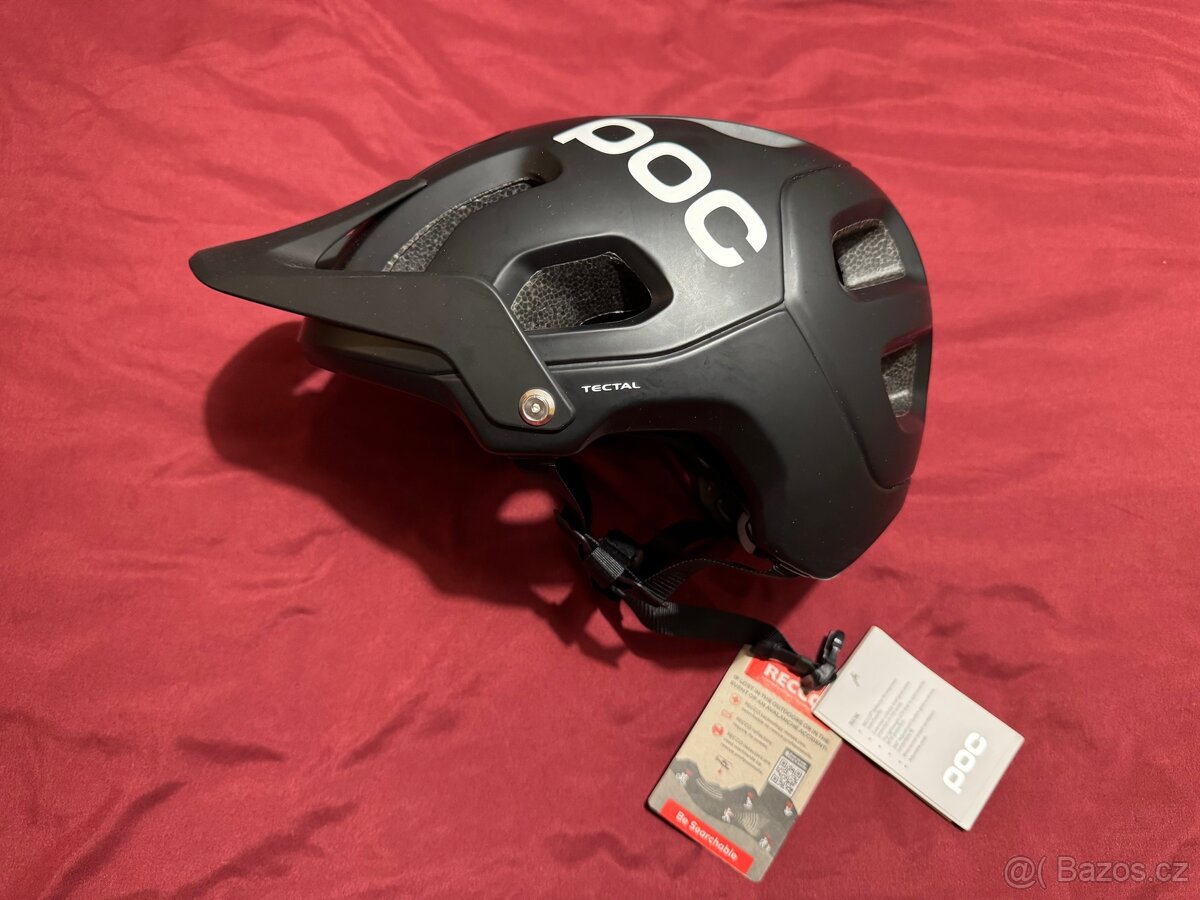 Cyklistická helma POC Tectal Uranium Black Matt L 59-62