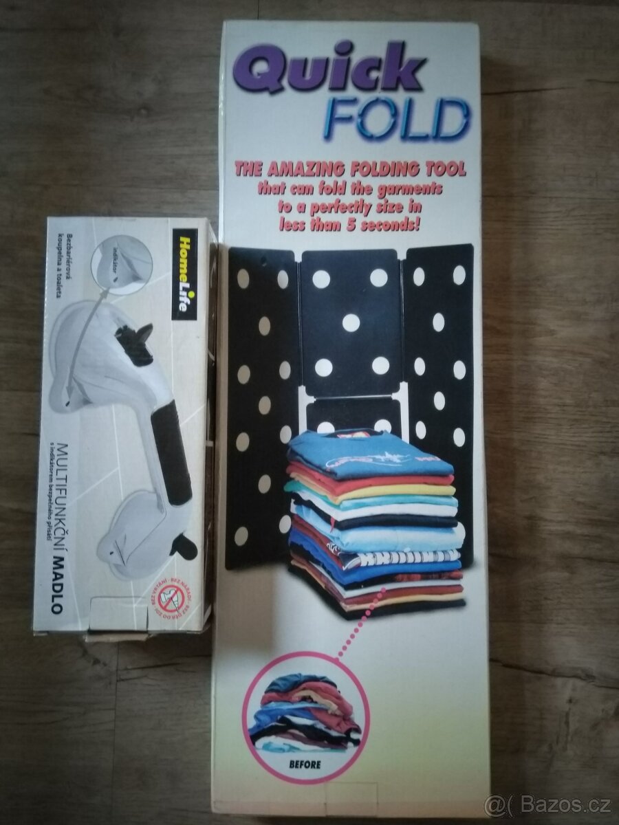 Madlo multifunkční, deska na skládání prádla