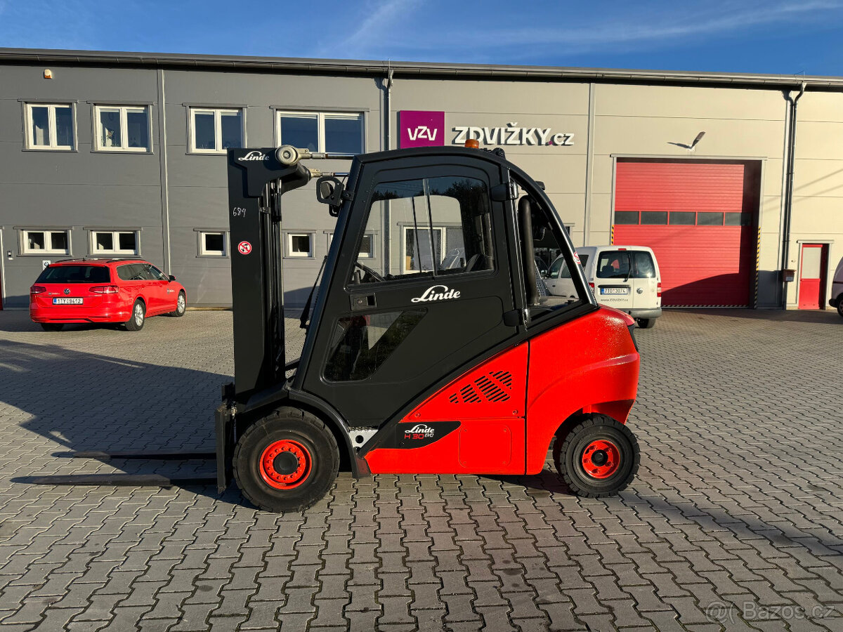 Dieselový VZV Linde H30D-02 triplex