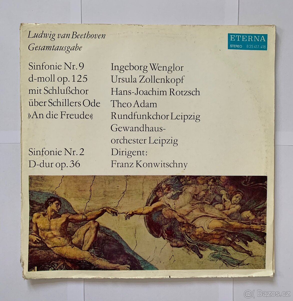 PRODÁM DVĚ GRAMOFONOVÉ DESKY - LUDWIG VAN BEETHOVEN