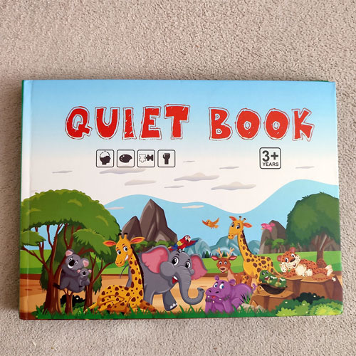 Quiet book - zvířátka