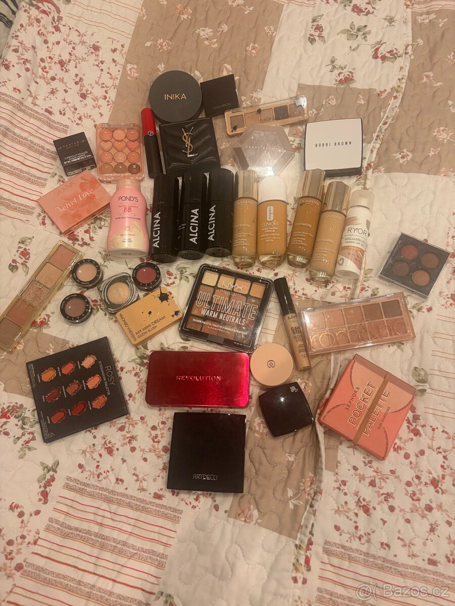 Luxusní značková kosmetika NOVÁ/VYZKOUŠENÁ za zlomek ceny