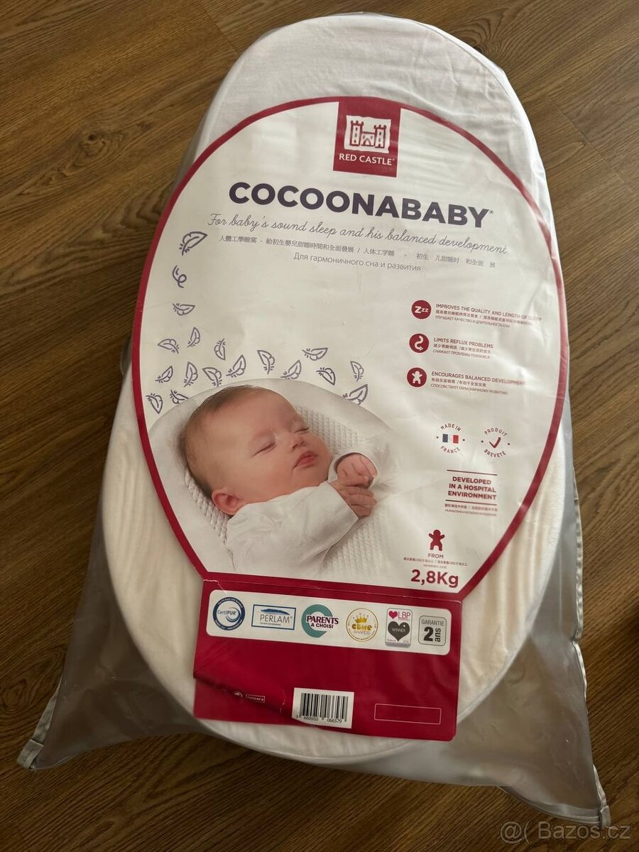 Hnízdo na spaní CocoonaBaby pro miminka od 0 měsíců