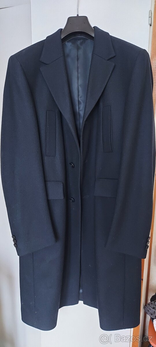 Zimní kabát, tmavě modrý 50, Praha 5