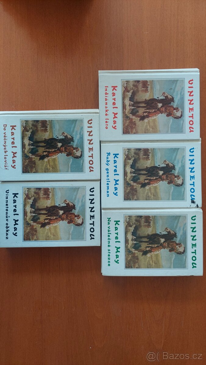 Karel May sbírka knih