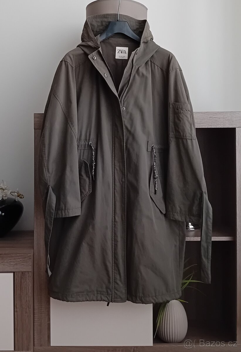 Zara dámská dlouhá parka vel. L/XL