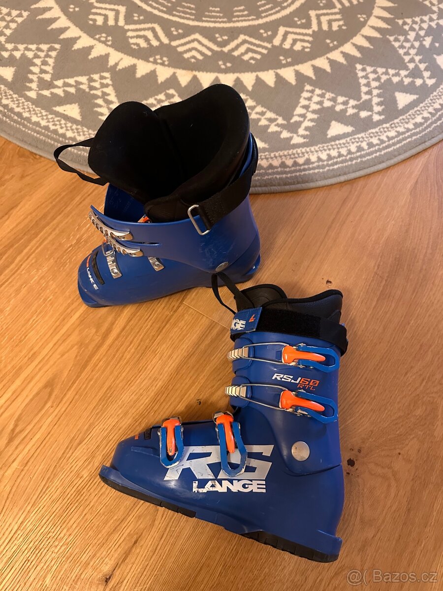 Dětské lyžáky Lange RSJ 60, 23,5