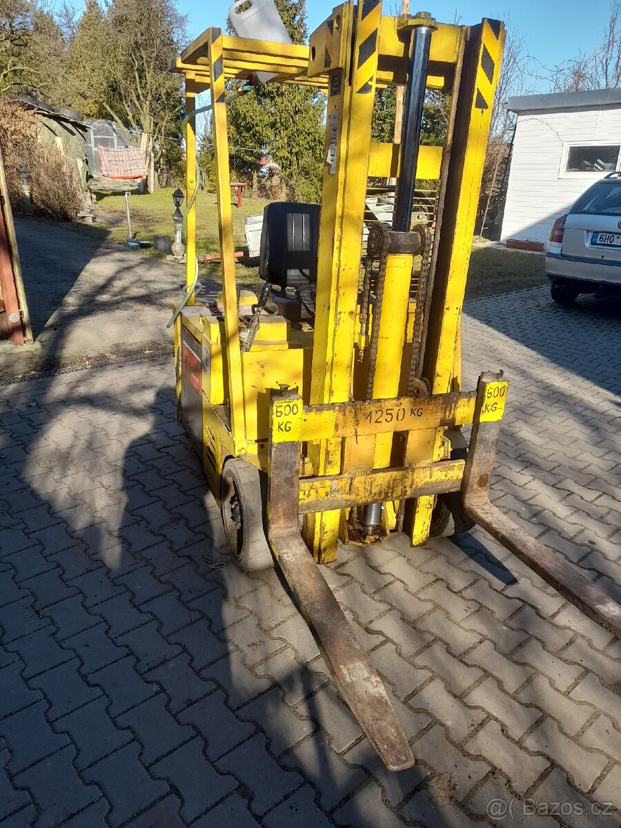 Vysokozdvižný vozík elektrický balkankar