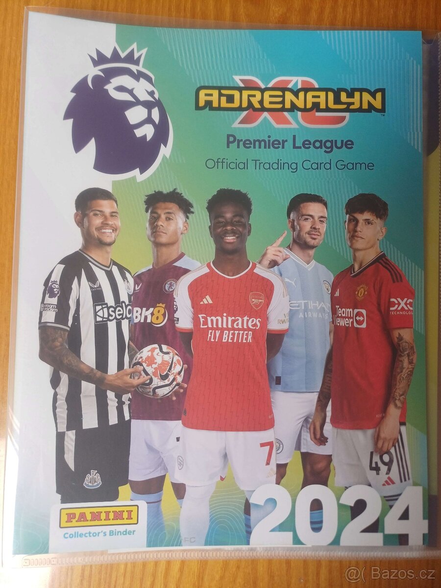 fotbalové kartičky Adrenalin Premier League 2024