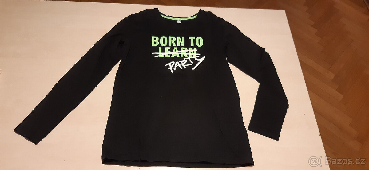 Tričko s dlouhým rukávem, vel. 152/158