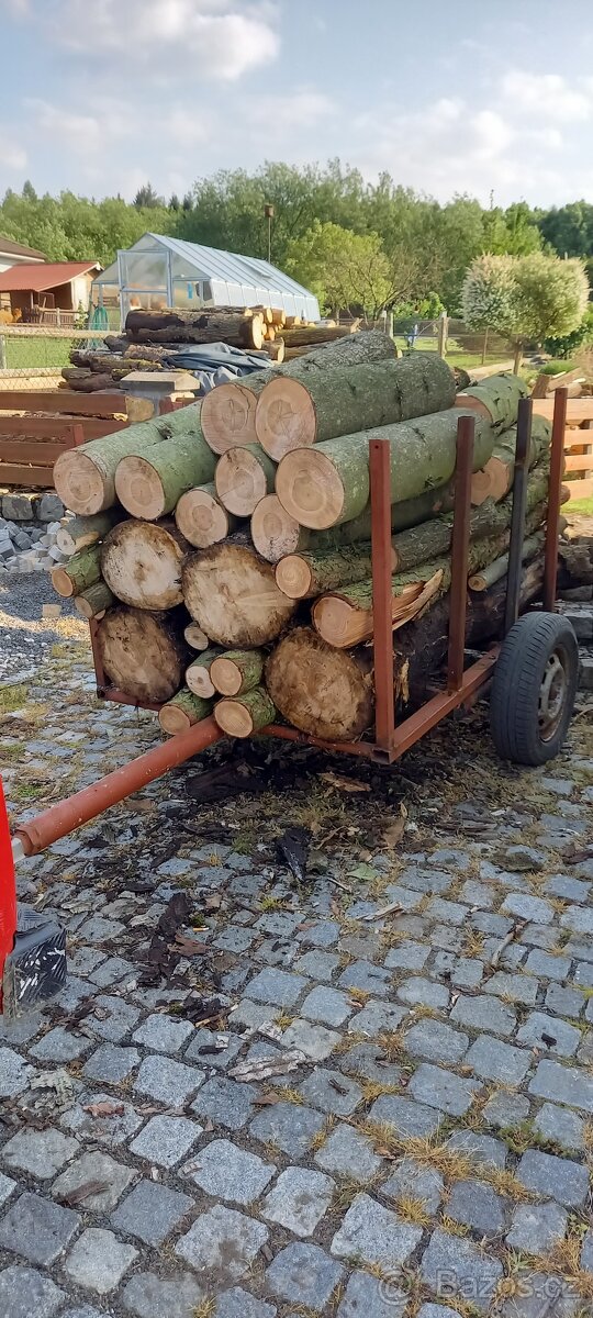 Vozík na dřevo bez TP