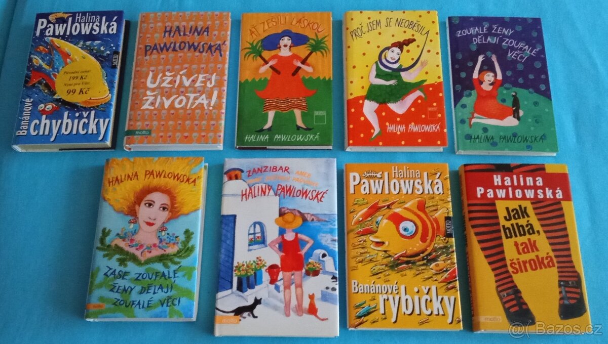 Knihy pro ženy - Halina Pawlowská, M. Viewegh