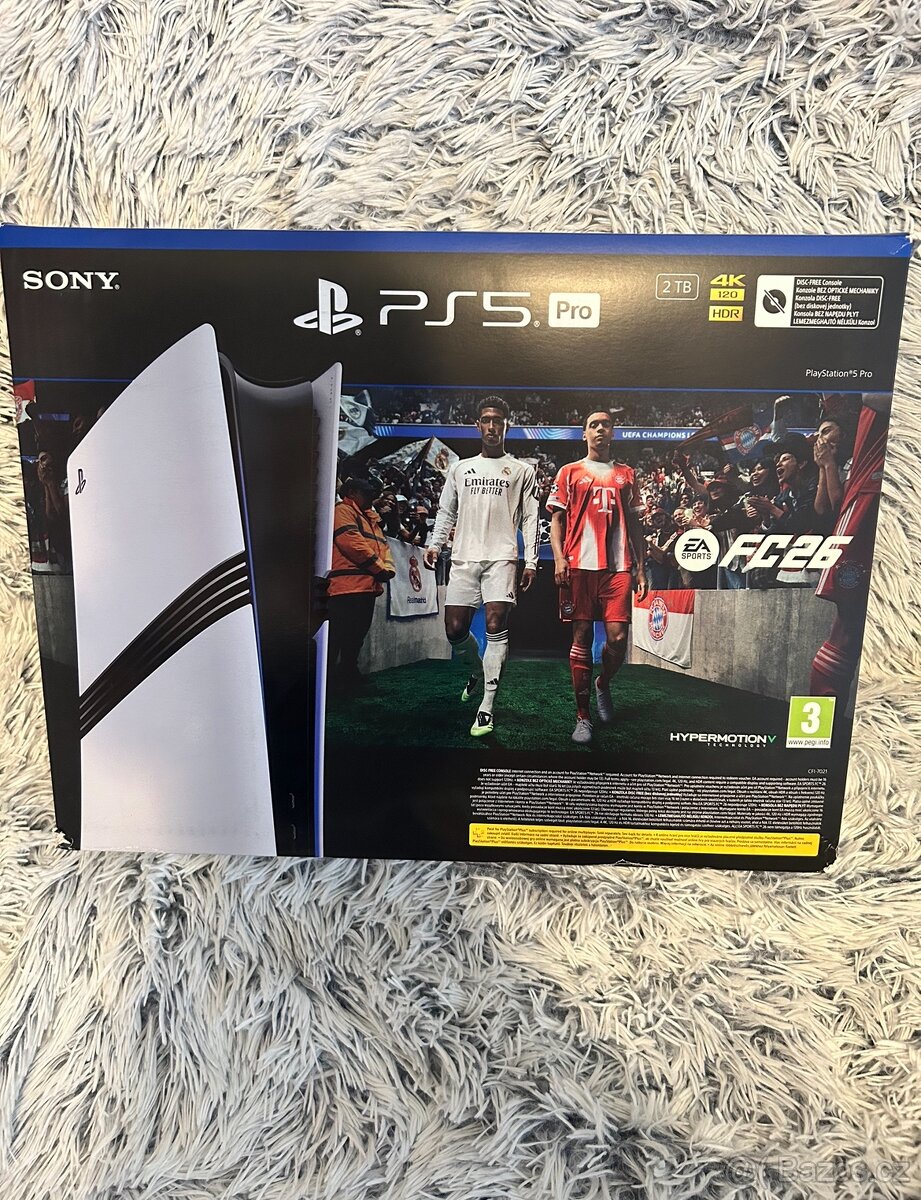 Ps5 pro + záruka (měsíc od zakoupení )