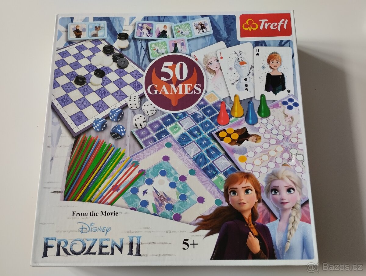 Hra 50her Frozen Trefl