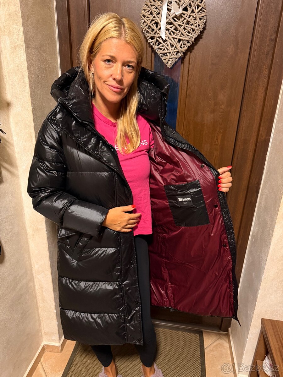 Blauer kabát S, model 2024