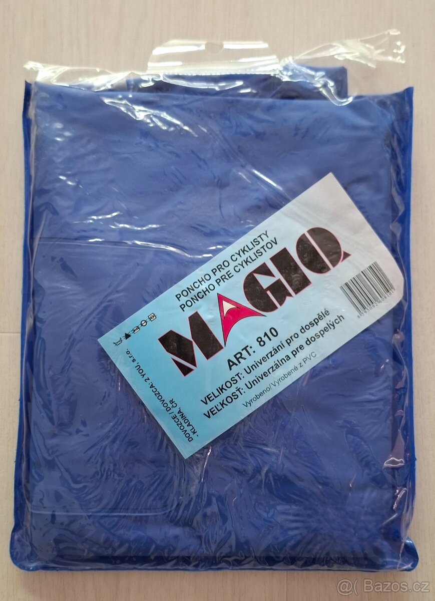 Pláštěnka / poncho pro cyklisty - NOVÉ NEROZBALENÉ