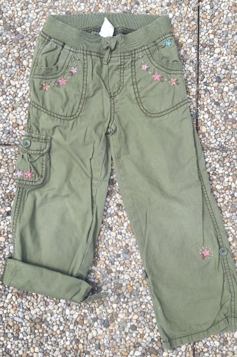 Dívčí originál GAP nastavitelné kalhoty - dlouhé či 3/4