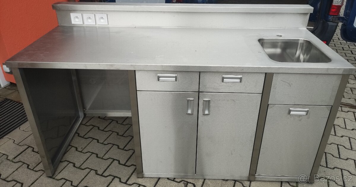 Nerezový barový stůl - NOVÝ