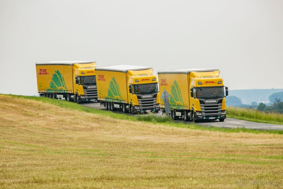 Řidič/ka kamionu, stálá linka a VLASTNÍ AUTO, mezinárodně -