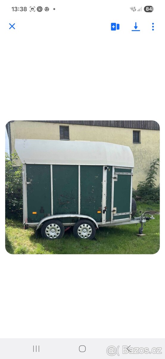 Prodám přepravník pro dva koně