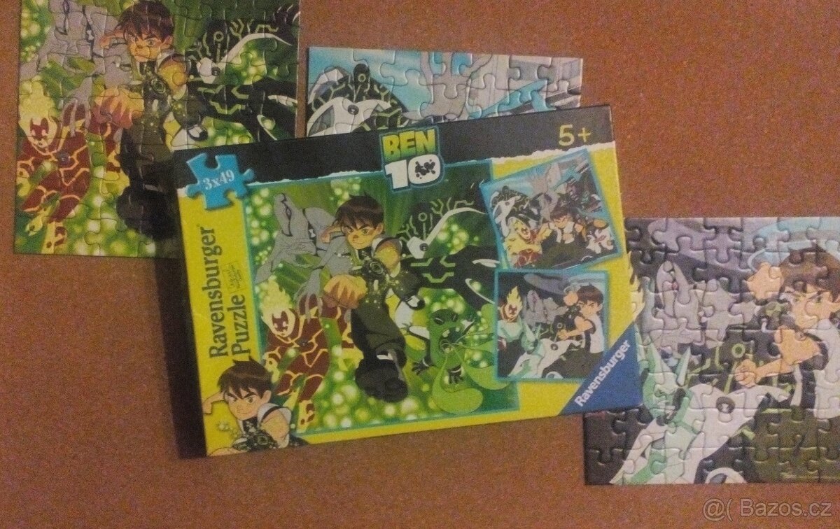 Puzzle Ravensburger Ben 10 věk 5