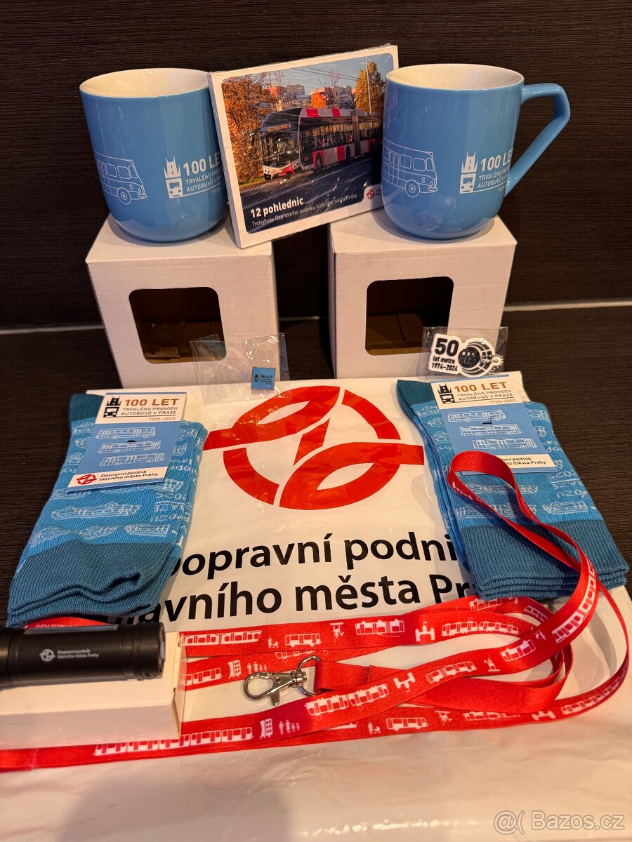 Sada sběratelských předmětů Dopravní podnik