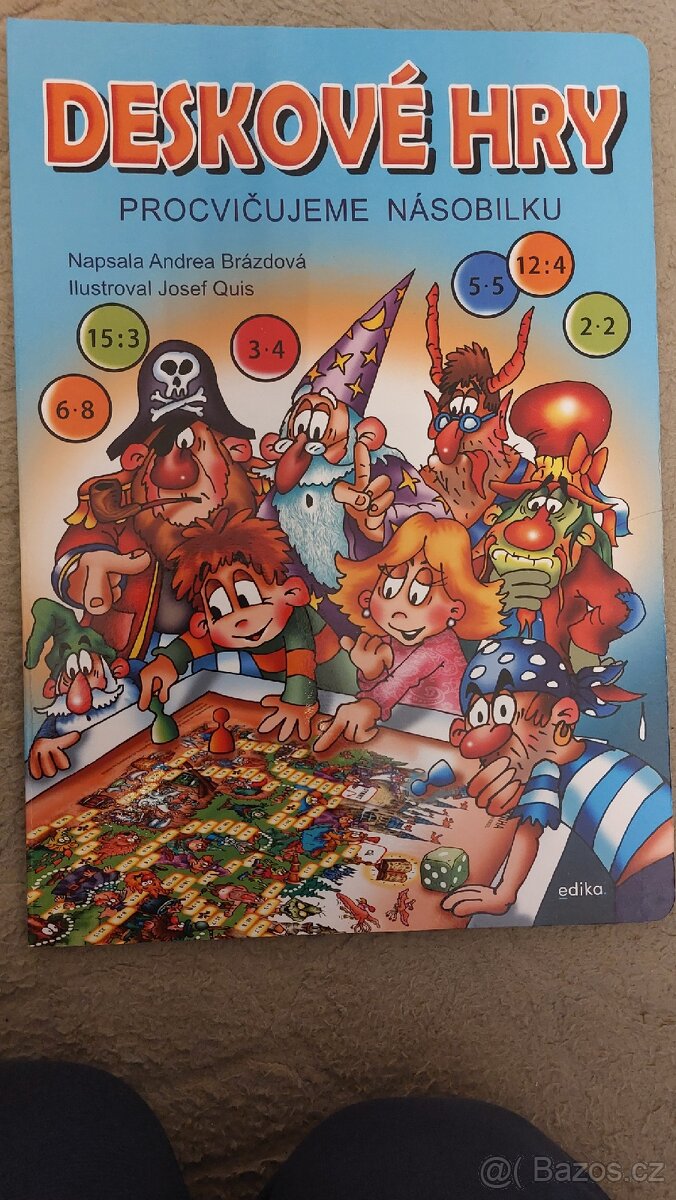 Deskové hry. Procvičujeme násobilku.
Autoři
Andrea Brázdov