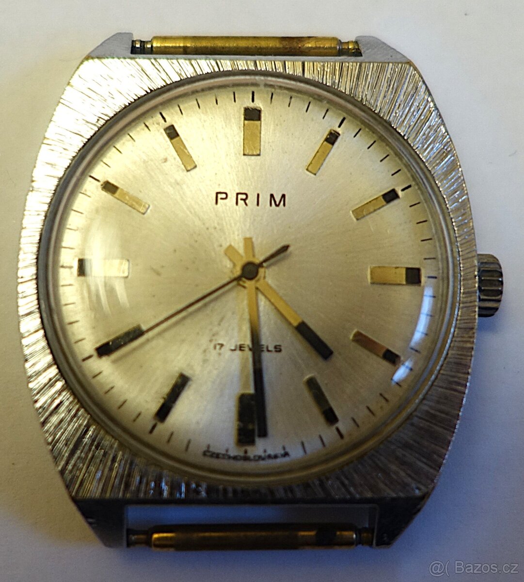 Hodinky PRIM SOUDEK - broušené FUNKČNÍ