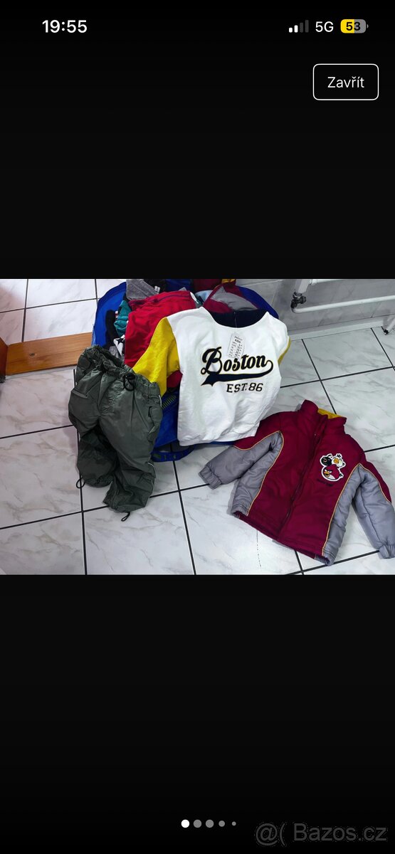 Dětské oblečení 110-116