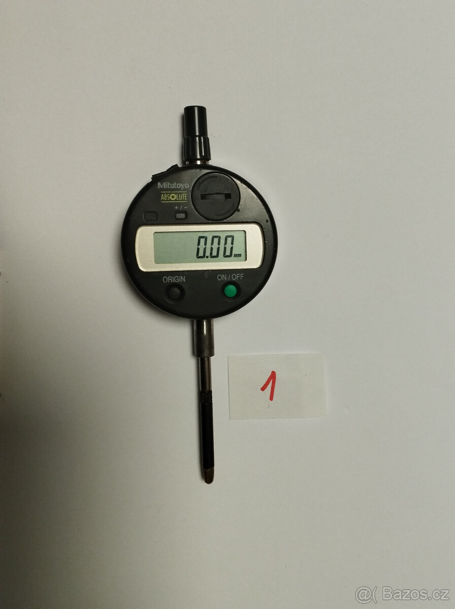 Úchylkoměr Mitutoyo ABSOLUTE ID-S1012B č.1 - Made in Japan