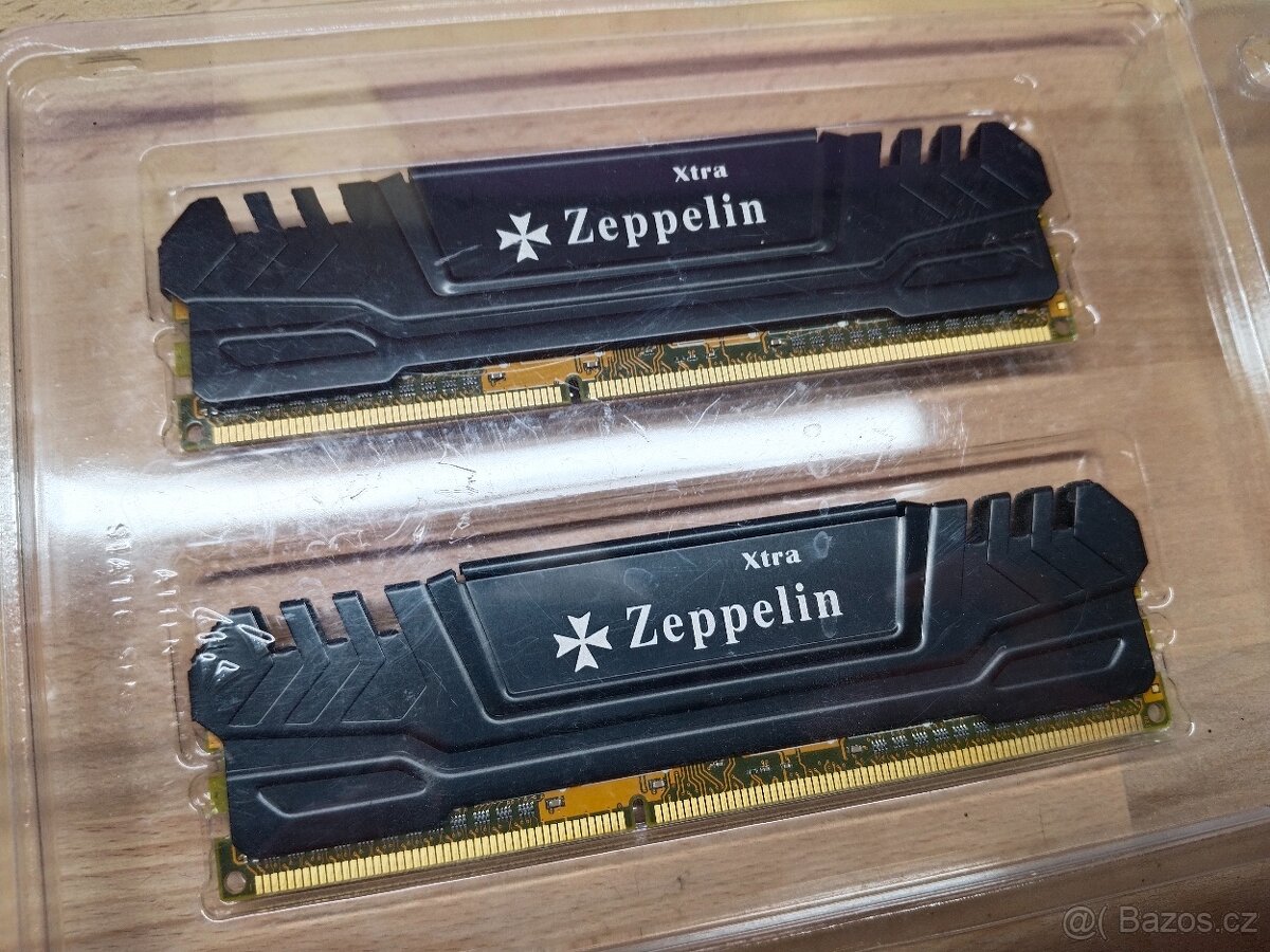 Nové paměti Zeppelin 2G 1333 DDR3