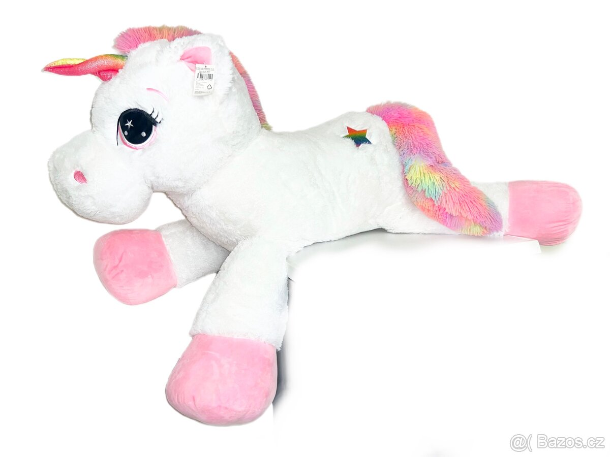 Plyšový jednorožec 120 cm nový s visačkou