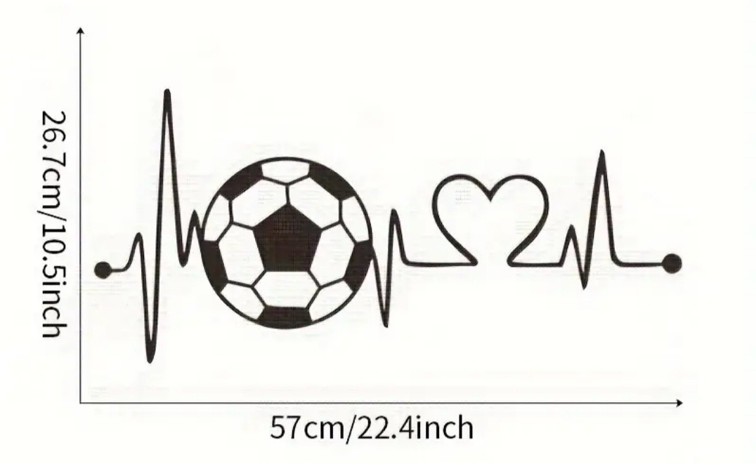 Fotbalové samolepky na zeď