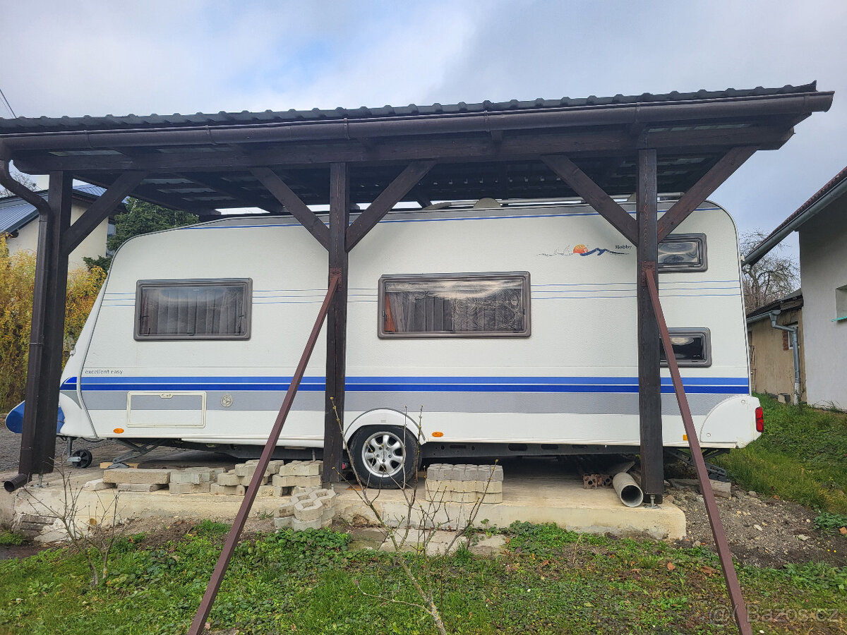 Hobby 560, palandy,mover,markýza