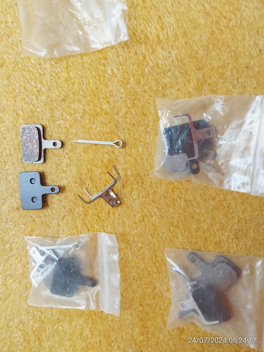 Brzdové destičky semimetalické.