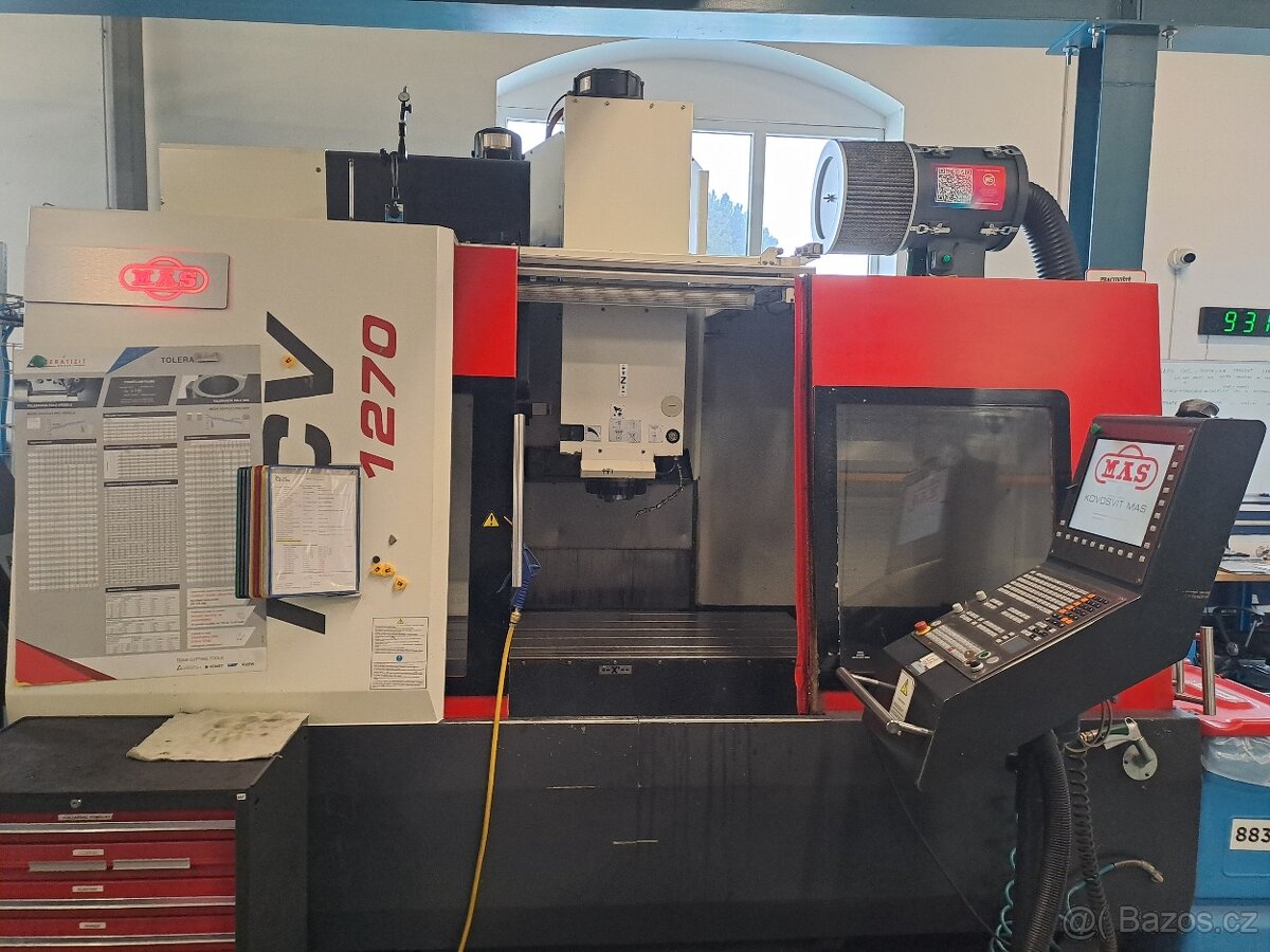 CNC Vertikální obráběcí centrum MAS MCV 1270