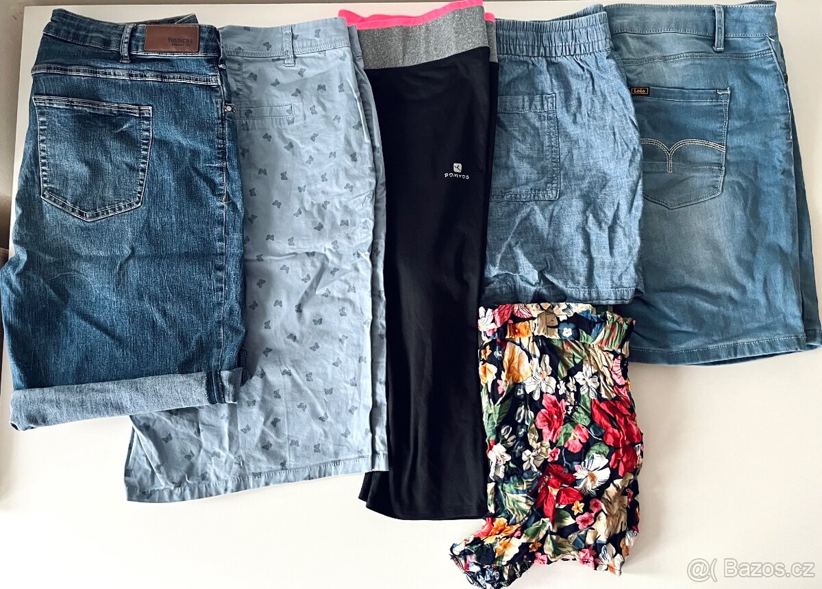 Dámské šortky/kraťasy, vel. L, XL, XXL