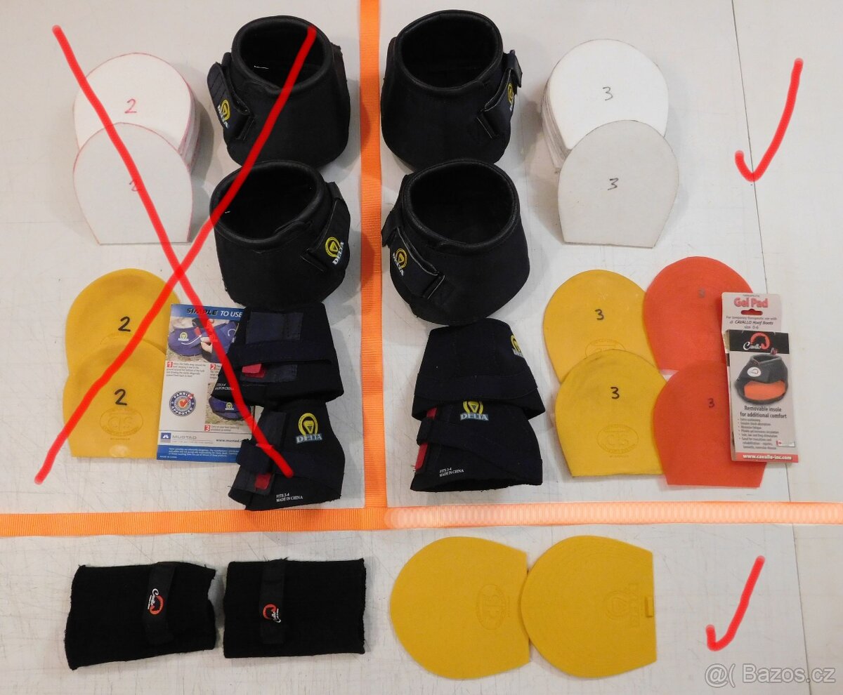 Boty Delta pro koně + příslušenství Acavallo